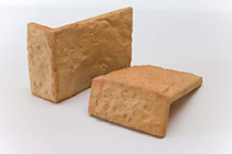 Плитка "Терракот" Рваный камень Макси угловая (18х12,3х5,2 мм) (16 шт)