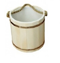 Ведро "Емеля" 10л с пласт. вставкой